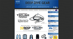 Desktop Screenshot of deepdivegear.com